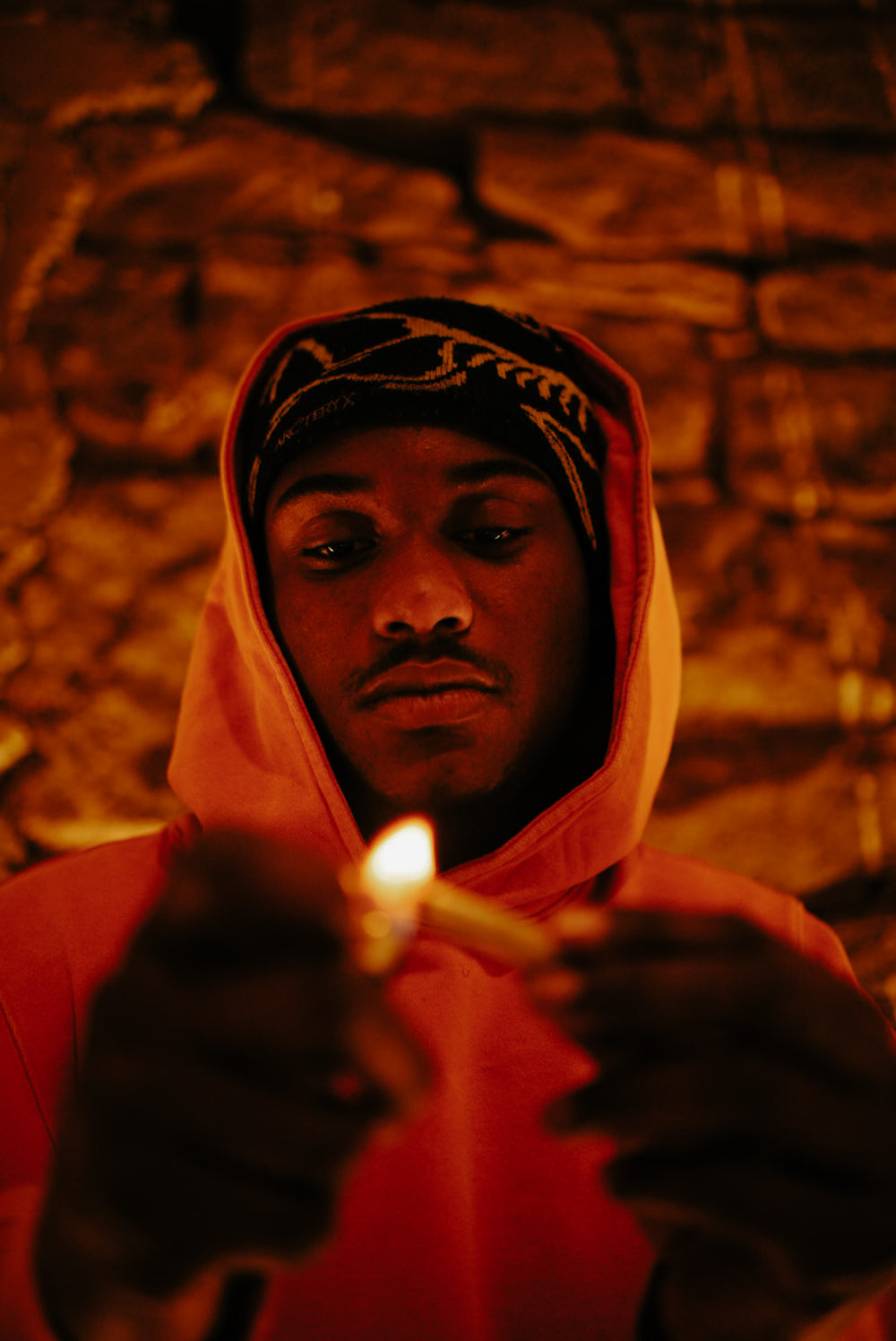 Orange Sunset Hoodie